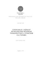 prikaz prve stranice dokumenta Otkrivanje i važnost retrovirusne reverzne transkriptaze u staničnim kulturama