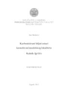 prikaz prve stranice dokumenta Karbonizirani biljni ostaci kasnobrončanodobnog lokaliteta Kalnik-Igrišče