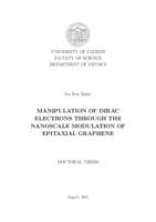 prikaz prve stranice dokumenta Manipulation of dirac electrons through the nanoscale modulation of epitaxial graphene
