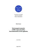prikaz prve stranice dokumenta Electromagnetic properties of DBSA-doped polyaniline