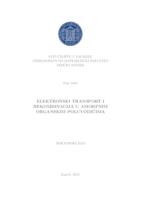 prikaz prve stranice dokumenta Elektronski transport i rekombinacija u amorfnim organskim poluvodičima