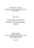 prikaz prve stranice dokumenta Transportna i magnetska svojstva PANI-HCl organskog vodiča