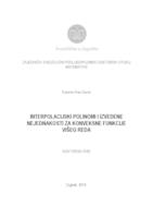 prikaz prve stranice dokumenta Interpolacijski polinomi i izvedene nejednakosti za konveksne funkcije višeg reda