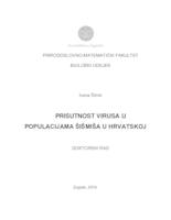prikaz prve stranice dokumenta Prisutnost virusa u populacijama šišmiša u Hrvatskoj