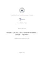 prikaz prve stranice dokumenta MEĐUNARODNA GRAĐANSKOPRAVNA OTMICA DJETETA