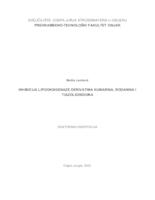 prikaz prve stranice dokumenta Spektri masa i NMR spektri (1H i 13C) sintetiziranih kumarina, rodanina i tiazolidindiona