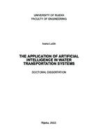 prikaz prve stranice dokumenta The application of artificial intelligence in water transportation systems