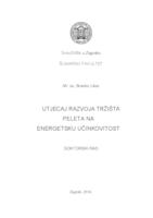 prikaz prve stranice dokumenta Utjecaj razvoja tržišta peleta na energetsku učinkovitost