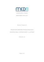 prikaz prve stranice dokumenta Prediktori sindroma profesionalnoga sagorijevanja i depresivnosti u liječnika