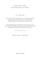 prikaz prve stranice dokumenta Mogućnosti poboljšanja socioekonomskih i fiskalnih učinaka sustava obveznog mirovinskog osiguranja u Hrvatskoj
