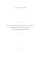 prikaz prve stranice dokumenta Utjecaj modificirane operacije po Whippleu na gastrointestinalnu funkciju i ranu enteralnu prehranu