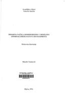 prikaz prve stranice dokumenta Primjena načela homomorfizma u modelima informacijskog sustava managementa