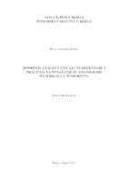 prikaz prve stranice dokumenta Doprinos analizi utjecaja temperature i zračenja na ponašanje elastomernih materijala u pomorstvu