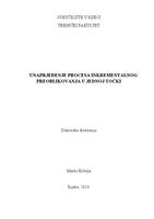 prikaz prve stranice dokumenta Unaprjeđenje procesa inkrementalnog preoblikovanja u jednoj točki