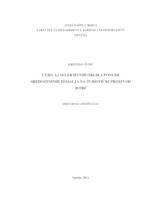 prikaz prve stranice dokumenta Utjecaj selektivnih oblika ponude sredozemnih zemalja na turistički proizvod Istre