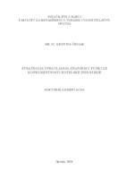 prikaz prve stranice dokumenta Strategija upravljanja znanjem u funkciji konkurentnosti hotelske industrije