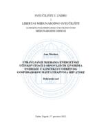 prikaz prve stranice dokumenta Upravljanje mjerama energetske učinkovitosti i obnovljivim izvorima energije u kontekstu održivog gospodarskog rasta i razvoja Hrvatske